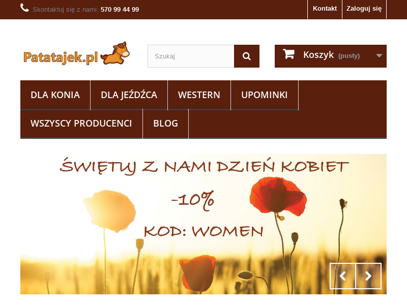 Sklep jeździecki Patatajek.pl 